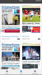 E-tidning NT screenshot