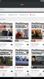 E-tidning PT screenshot