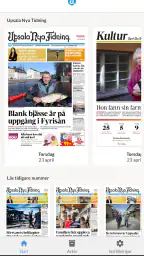 E-tidning UNT screenshot
