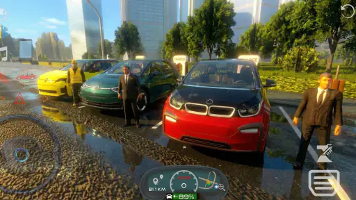 Electric Car Simulator Real 3D screenshot