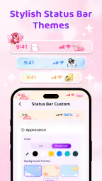 Emoji Battery Icon Customize screenshot