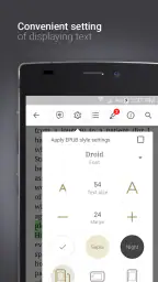 eReader Prestigio: Läsebok screenshot