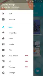 eReader Prestigio: Läsebok screenshot