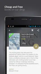 eReader Prestigio: Läsebok screenshot