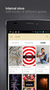 eReader Prestigio: Läsebok screenshot