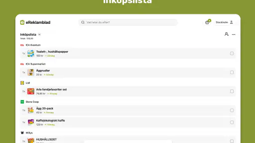 eReklamblad screenshot