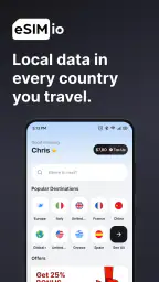 eSIM io: Global SIM Card screenshot