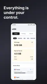 eSIM io: Global SIM Card screenshot