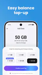 eSim Prepaid Mobile Travel App screenshot