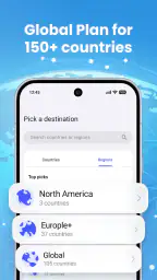eSim Prepaid Mobile Travel App screenshot