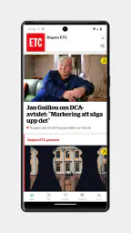 ETC-tidningarna screenshot