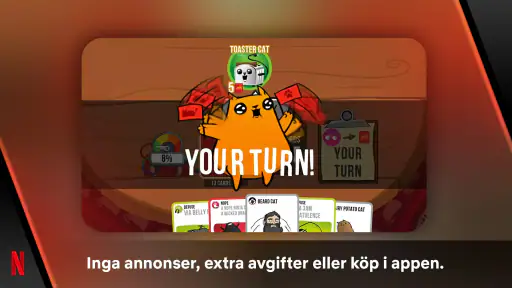 Exploding Kittens NETFLIX screenshot
