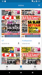 Expressen Tidning screenshot