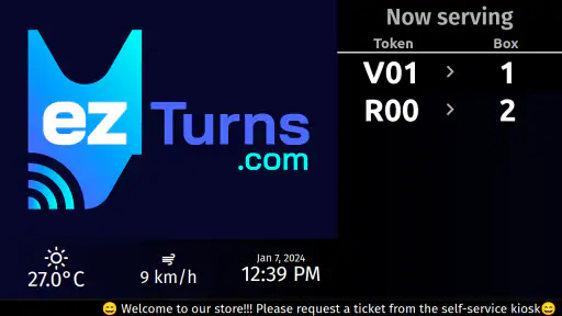 ezTurns Queue Management screenshot