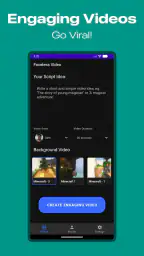 Faceless - AI Video Generator screenshot