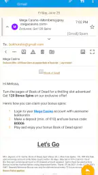 FairEmail, privacy aware email screenshot