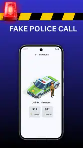 Fake Police Call :Naughty kids screenshot