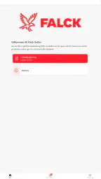 Falck Online screenshot