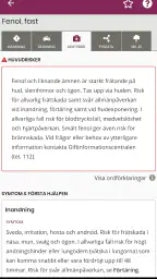 Farliga ämnen screenshot