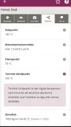 Farliga ämnen screenshot