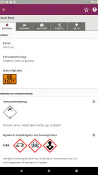 Farliga ämnen screenshot