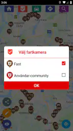 Fartkameror screenshot