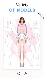 Fashion Illustration: Drawing screenshot