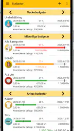 Fast Budget - Utgiftshantering screenshot