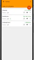 Fast Budget - Utgiftshantering screenshot