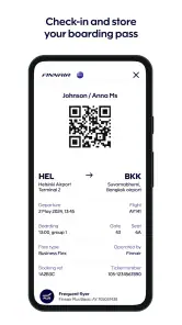 Finnair screenshot