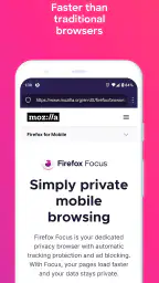 Firefox Focus: Webbläsare screenshot