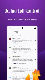 Firefox Privat webbläsare screenshot