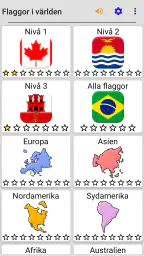 Flaggor från alla länder: Quiz screenshot