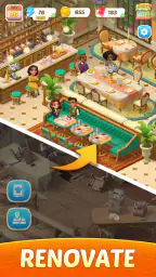 Flambé®: Merge & Cook screenshot