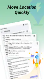 FlashGo: Fake GPS Location screenshot