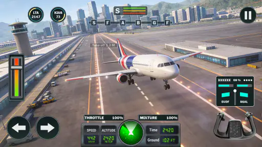 Flight Simulator Airplane Game screenshot