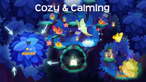 Flutter Starlight — Cozy Game screenshot