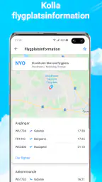 Flygplan live – Flygradar screenshot