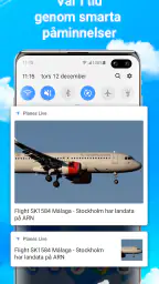 Flygplan live – Flygradar screenshot