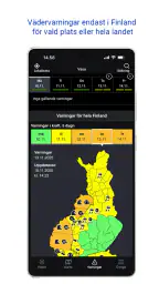 FMI väder screenshot