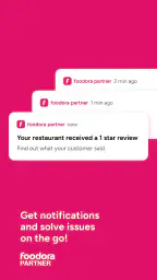 foodora partner screenshot