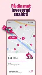 foodora Sverige: matleverans screenshot