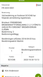 Fordonskontroll 2 screenshot