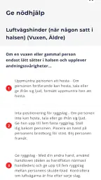 Första hjälpen - Röda Korset screenshot