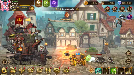 Fortress Saga: AFK RPG screenshot