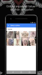 Foto tatuering Simulator screenshot