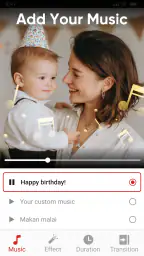 Fotovideo Maker Med Musik screenshot