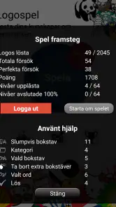 Frågesport: Logospel screenshot