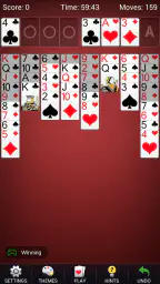 Freecell Patiens - kortspel screenshot