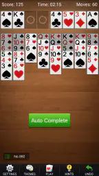 Freecell Patiens - kortspel screenshot